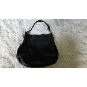 Coach Black Pebbled‎ Leather Shoulder Bag Ladies COACH F16535